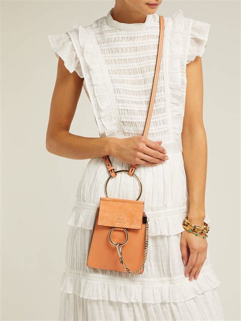 chloe faye mini crossbody|chloe crossbody bag sale.